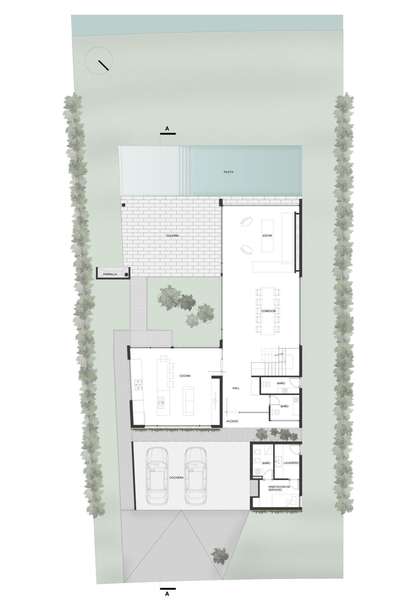 Single-family House Ef by Fritz + Fritz Arquitectos single family house ef by fritz fritz arquitectos d6ad56c