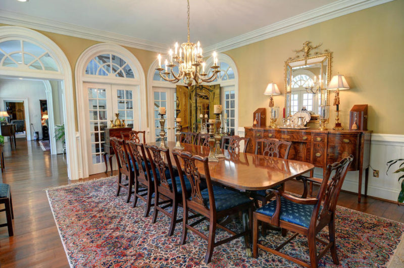 Splendid White Hall Residence in North Carolina, USA splendid white hall residence in north carolina usa 1515786