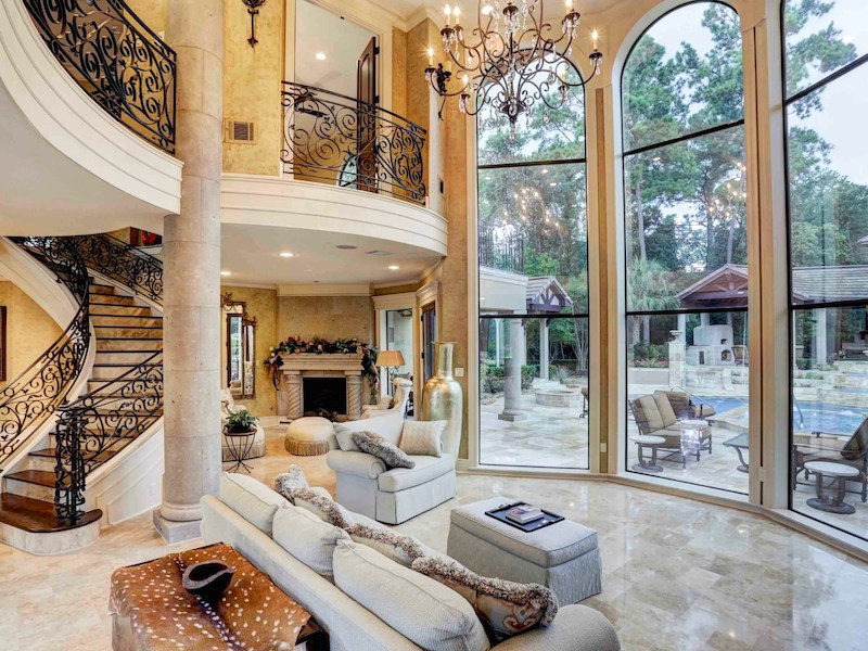 Stunning Mediterranean-Style Home In Houston, Texas stunning mediterranean style home in houston texas 7f49414
