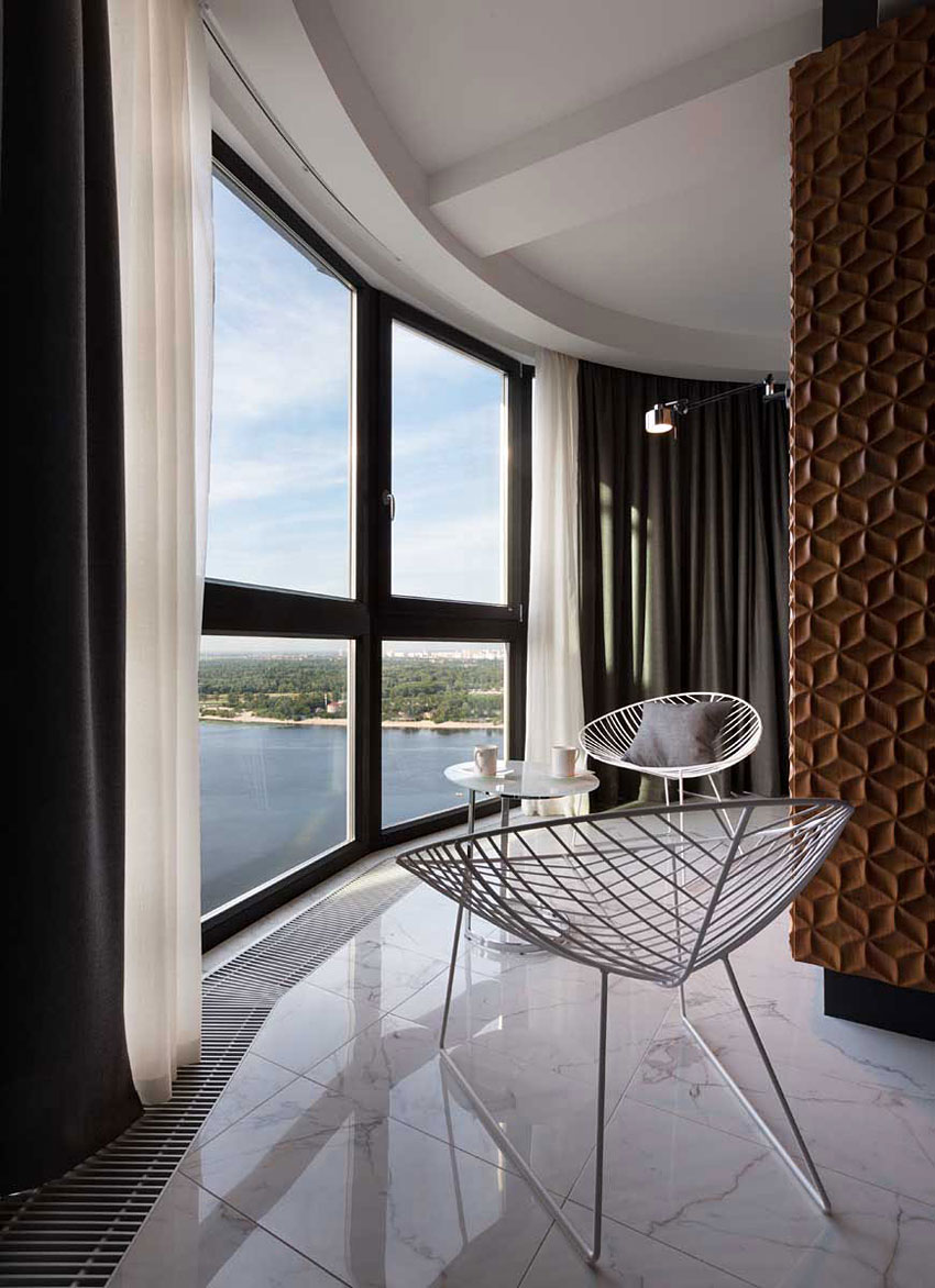 Stylish Graphite Penthouse In Kiev, Ukraine stylish graphite penthouse in kiev ukraine d0bdc0a