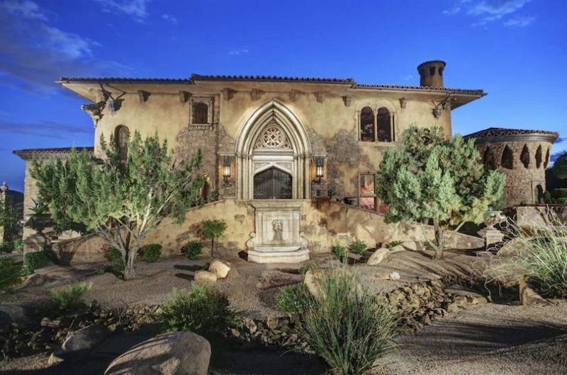 Superb Medieval-Looking Mansion in Arizona, United States superb medieval looking mansion in arizona united states a57162a