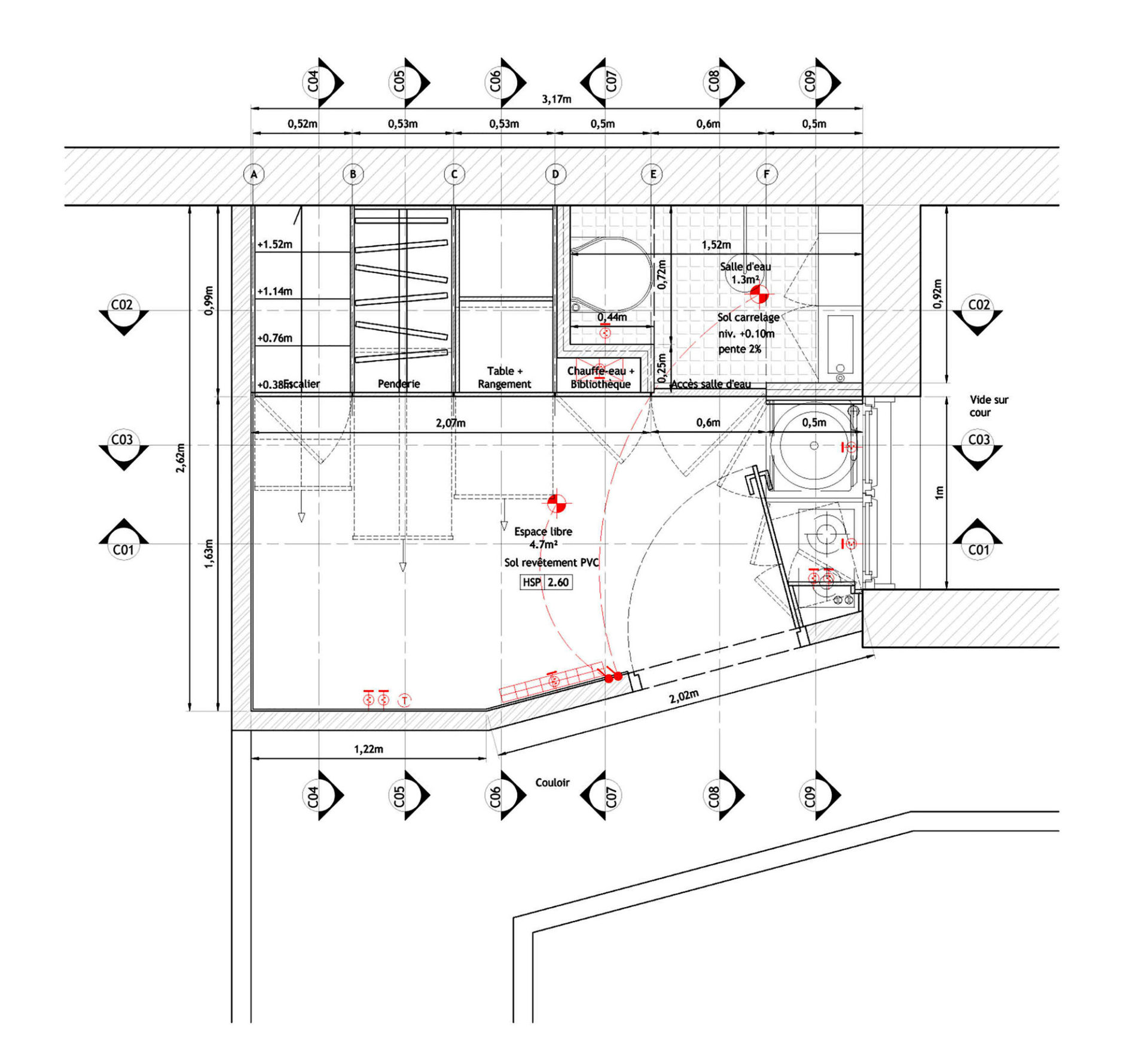 Very Small Apartment In Paris, France By Kitoko Studio very small apartment in paris france by kitoko studio 24559d1
