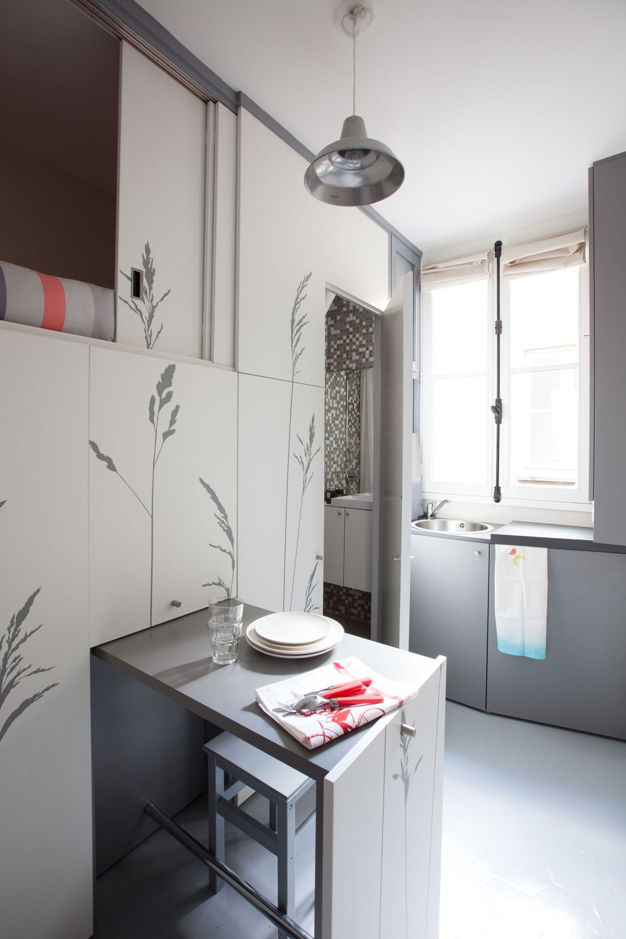 Very Small Apartment In Paris, France By Kitoko Studio very small apartment in paris france by kitoko studio b782526