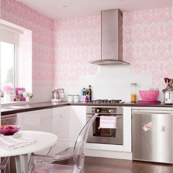 Wallpaper In The Kitchen? What A Brilliant Idea! wallpaper in the kitchen what a brilliant idea 0e1a100