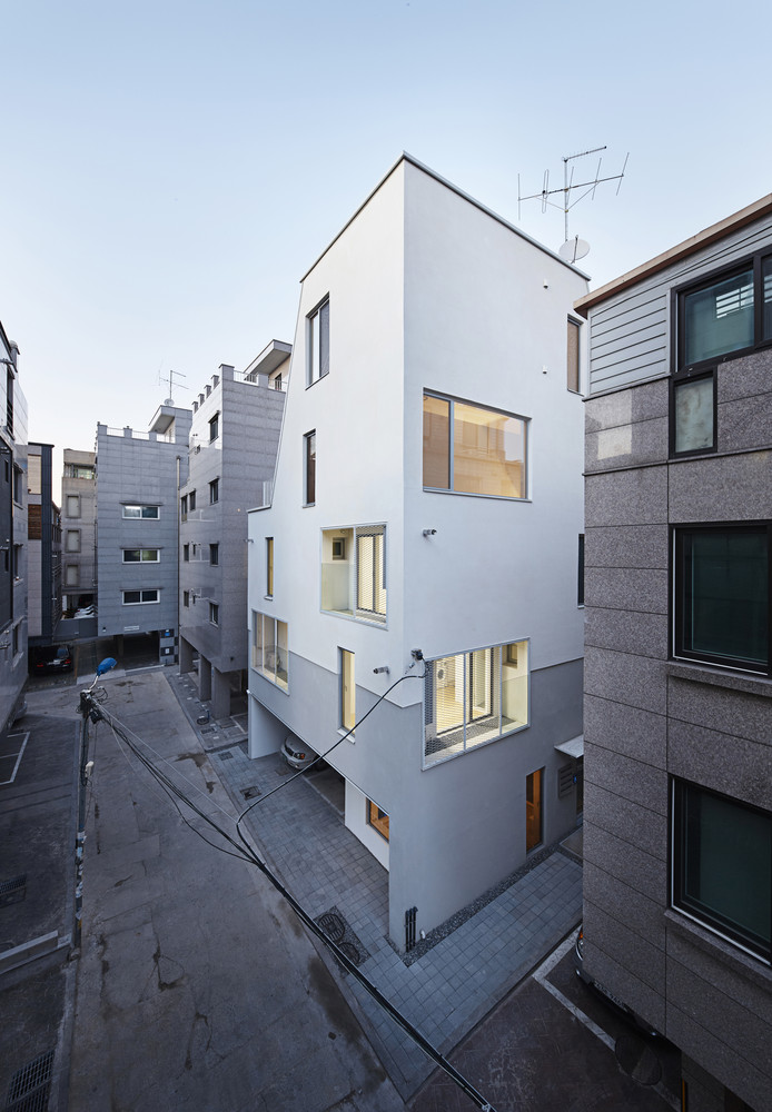 White Cone House In Seoul, South Korea white cone house in seoul south korea d33607c