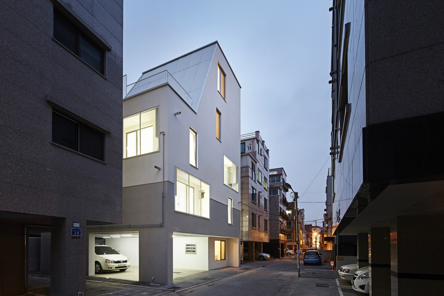 White Cone House In Seoul, South Korea white cone house in seoul south korea d7e9469