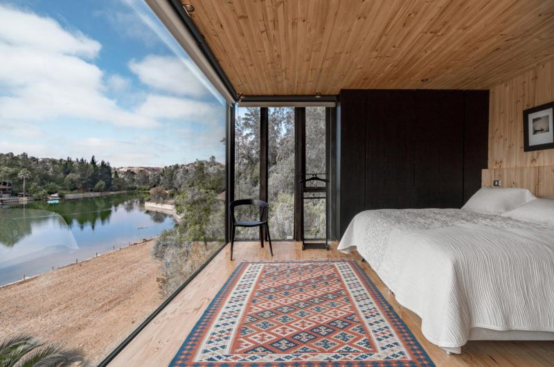 Wooden house by Hsü Rudolphy peeps from trees near Chilean lake wooden house by hs rudolphy peeps from trees near chilean lake 3629ff7