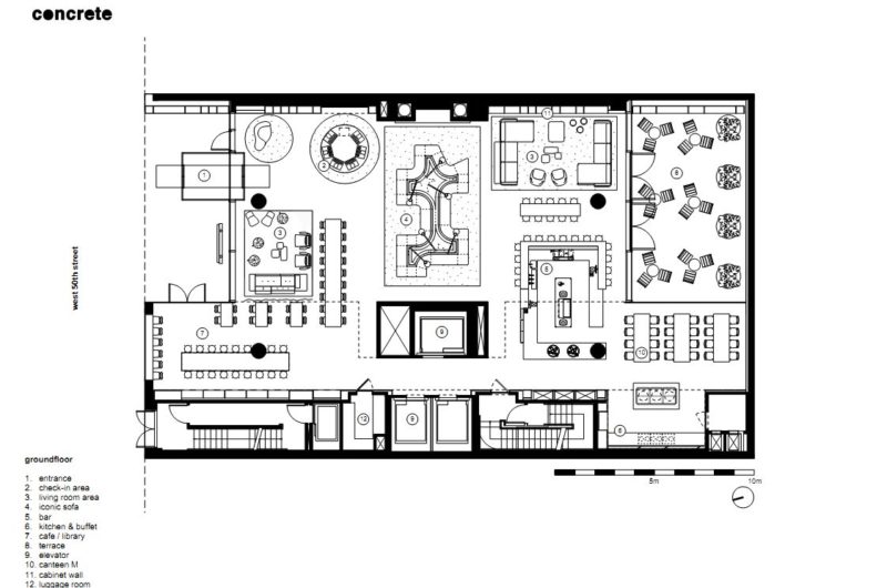 citizenM Opened A Superb Hotel In Times Square, New York citizenm opened a superb hotel in times square new york 5e4f517