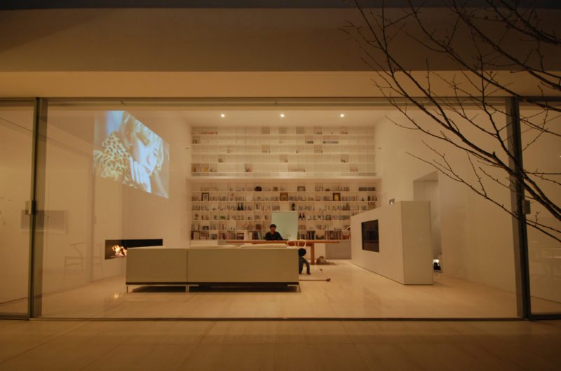 Comfortable Library House by Shinichi Ogawa & Associates comfortable library house by shinichi ogawa associates 41496ed