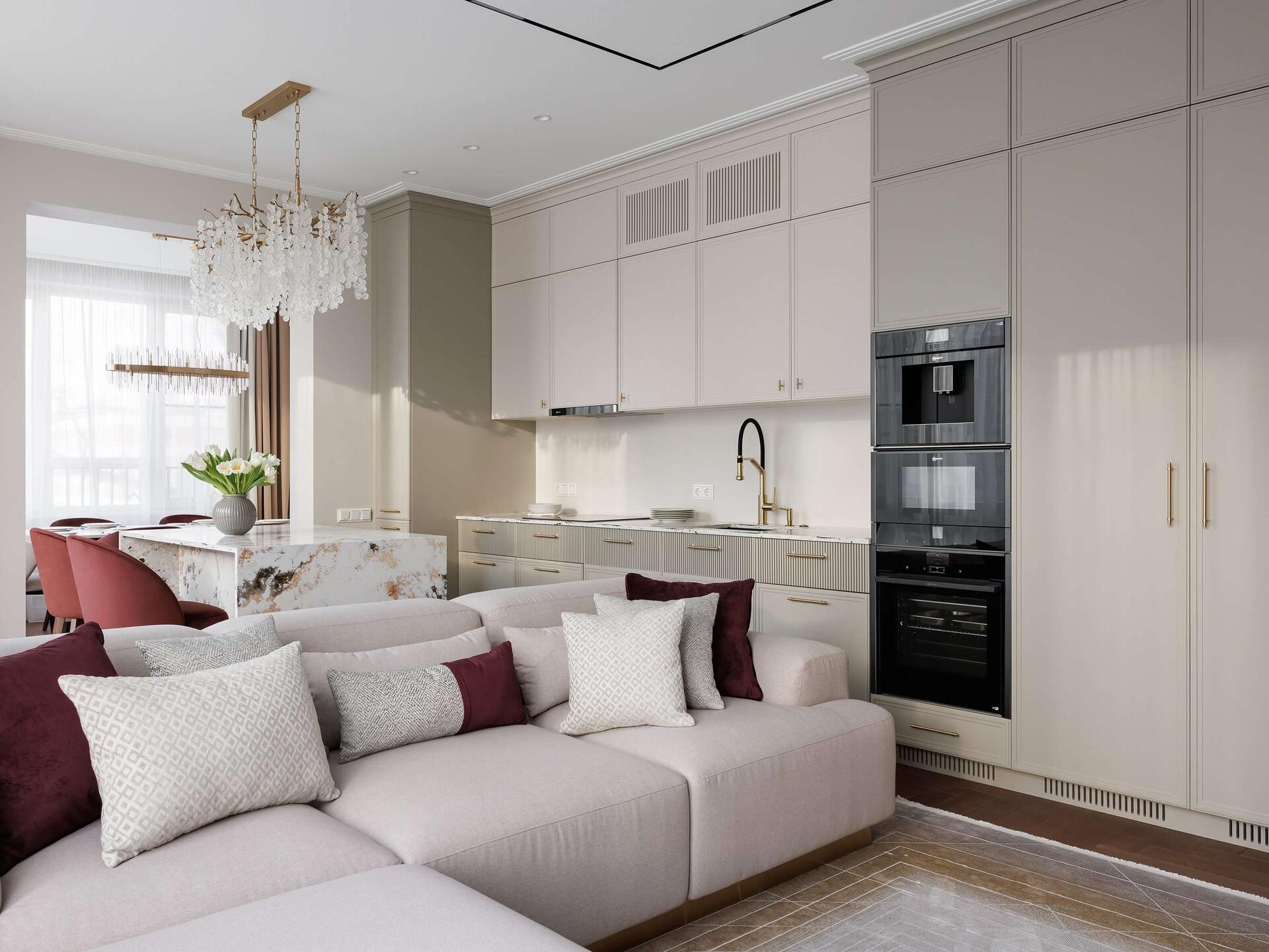 Design of a 3-Room Apartment: How to Create a Stylish and Functional Space 3 dizajn 3 komnatnoj kvartiry kak sozdat stilnoe i funkcionalnoe prostranstvo 0567ece