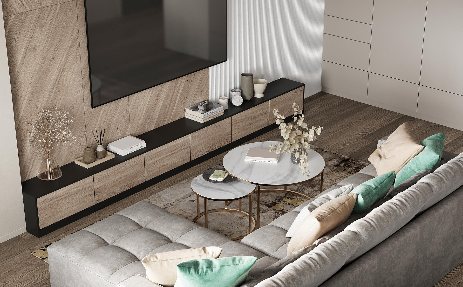 Designer Projects of Two-Room Apartments 10 dizajnerskie proekty dvuhkomnatnyh kvartir a8d7cca