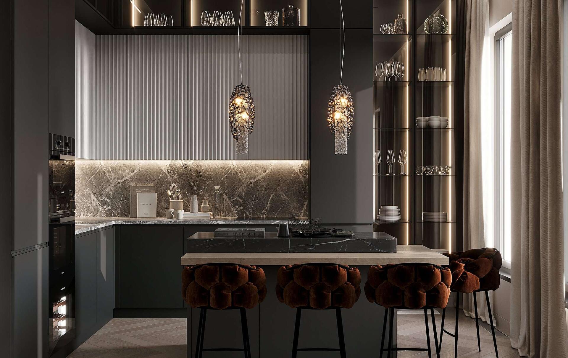 Designer Projects of Two-Room Apartments 5 dizajnerskie proekty dvuhkomnatnyh kvartir ca80c80