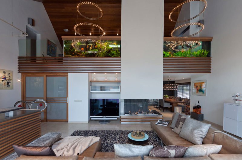 Eclectic Villa with Aquarium by Centric Design Group eclectic villa with aquarium by centric design group 250fb2a