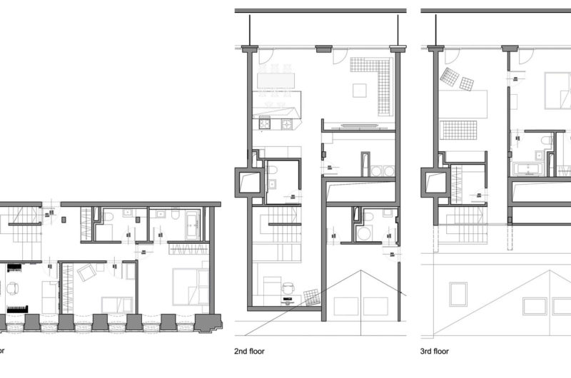Functional Cornlofts Triplex Reconstruction by B2 Architecture functional cornlofts triplex reconstruction by b2 architecture eb58dfd