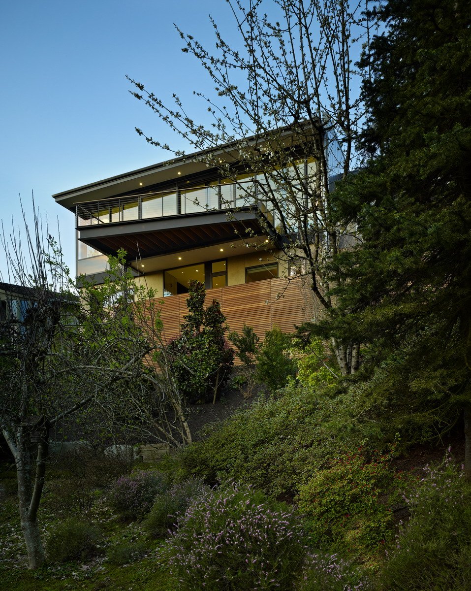 Lit Hillside Modern by DeForest Architects lit hillside modern by deforest architects 4e94ecd