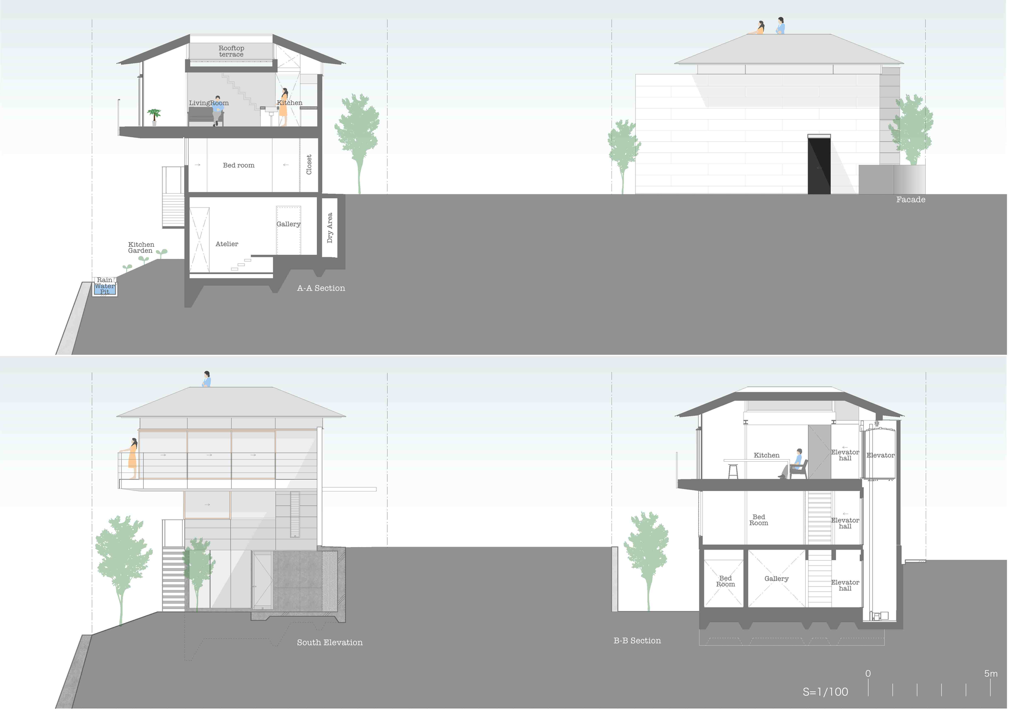 Minimalistic House Nara-zaka In Nara, Japan minimalistic house nara zaka in nara japan 19e9489