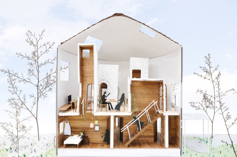 Small Yet Comfortable House in Chiharada By Studio Velocity small yet comfortable house in chiharada by studio velocity 401a5ac