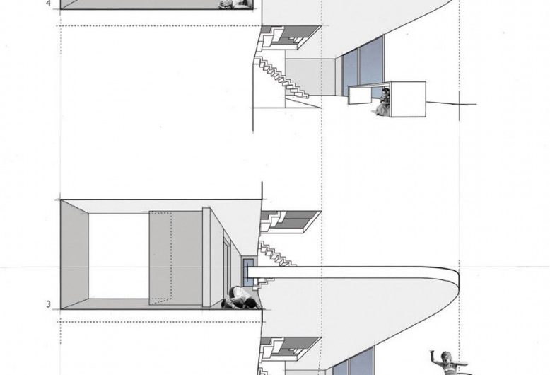Urban Split Level House by Qb design urban split level house by qb design fd8a428