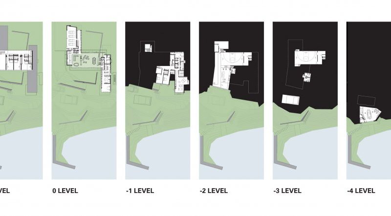 Wonderful Cascade House by Peter Gluck and Partners wonderful cascade house by peter gluck and partners 7c37424