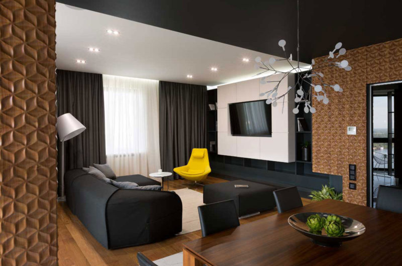 Breathtaking Graphite Penthouse In Kiev, Ukraine breathtaking graphite penthouse in kiev ukraine ba3a884