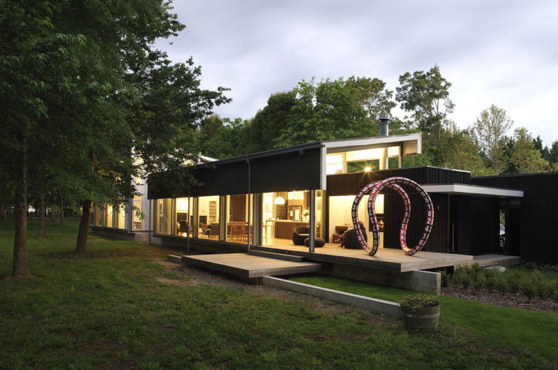 Contemporary Bark House In Hamilton, New Zealand contemporary bark house in hamilton new zealand 8b0fcef