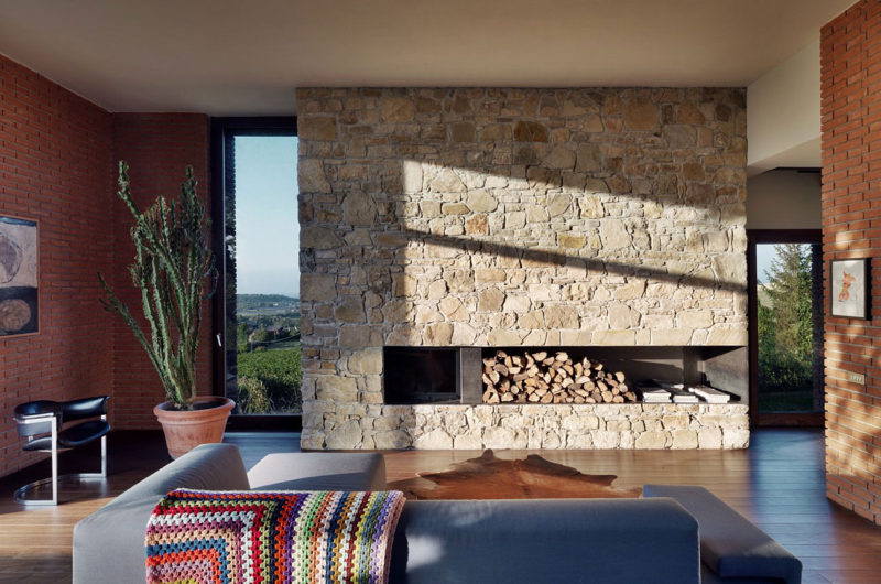 Contemporary Countryhouse in Val Tidone by Park Associati contemporary countryhouse in val tidone by park associati 56bdf1e