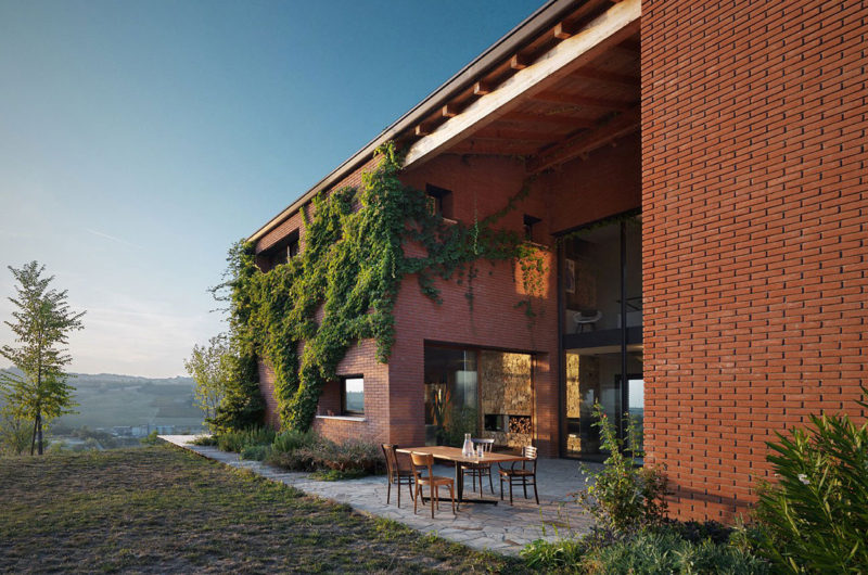 Contemporary Countryhouse in Val Tidone by Park Associati contemporary countryhouse in val tidone by park associati a367725