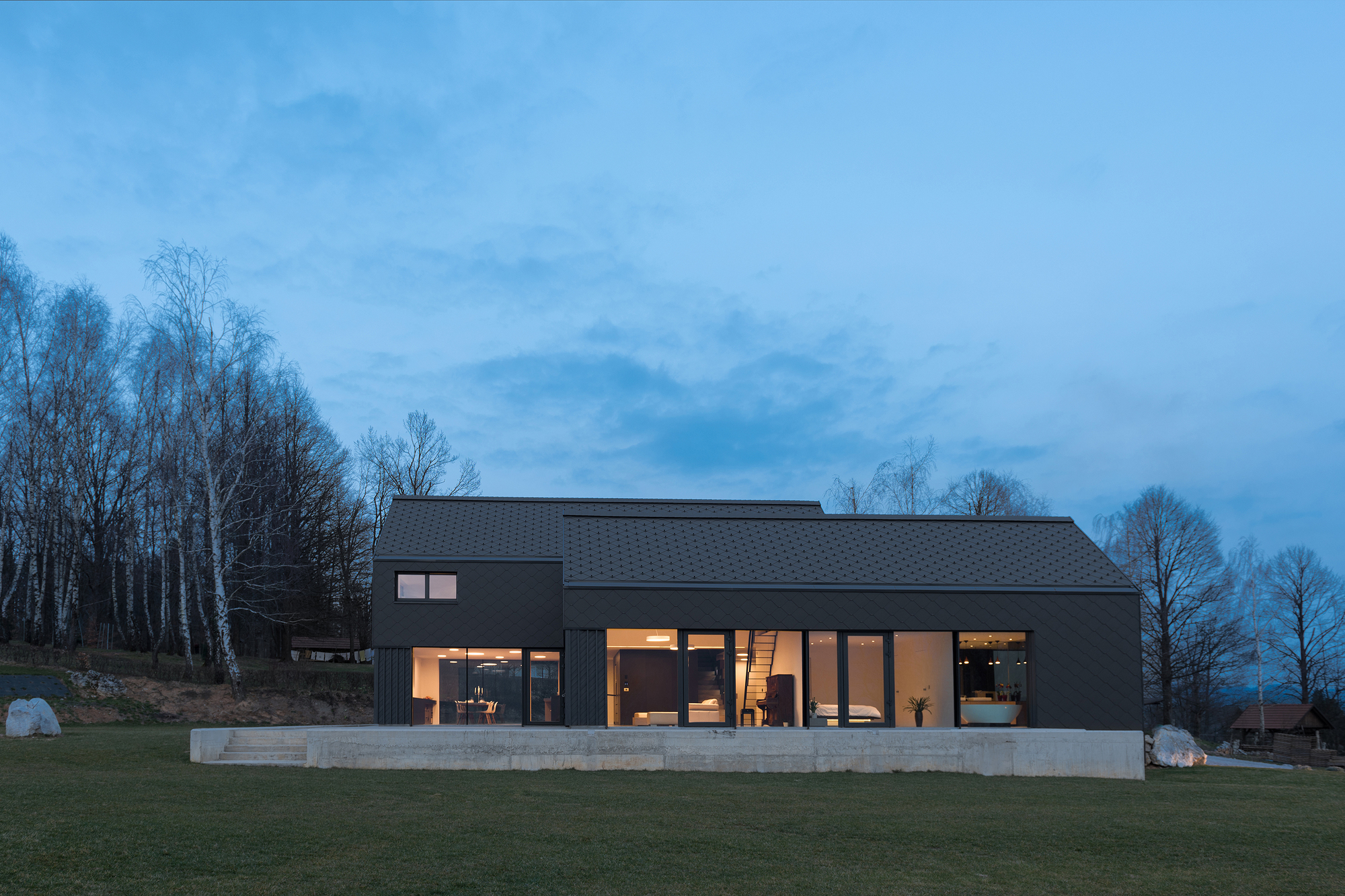 Contemporary House M In Slovenia contemporary house m in slovenia 5ef4722