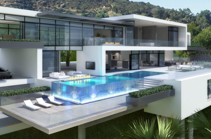 Contemporary Mansions On Sunset Plaza Drive, LA contemporary mansions on sunset plaza drive la 41f5149