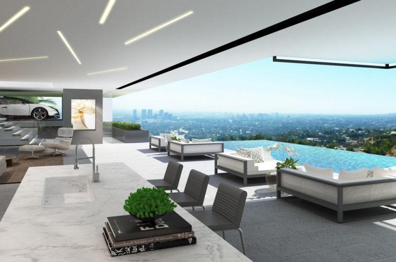 Contemporary Mansions On Sunset Plaza Drive, LA contemporary mansions on sunset plaza drive la 589fc14