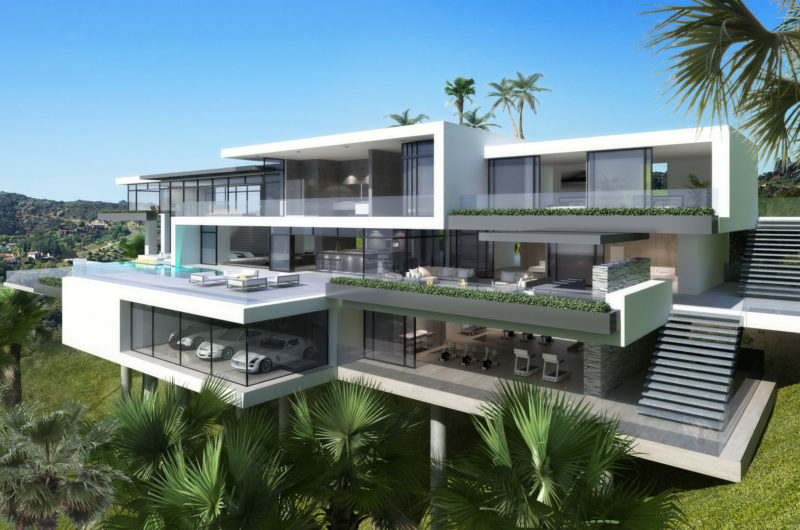 Contemporary Mansions On Sunset Plaza Drive, LA contemporary mansions on sunset plaza drive la 68ccadd