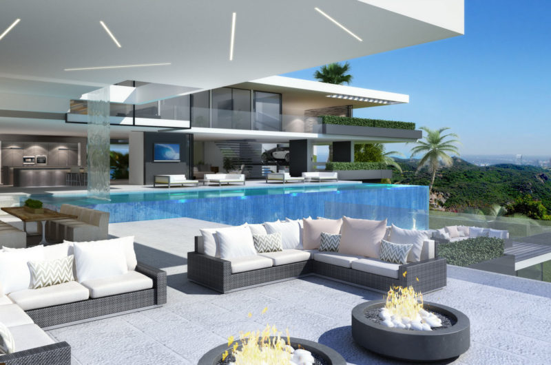 Contemporary Mansions On Sunset Plaza Drive, LA contemporary mansions on sunset plaza drive la 932c33b