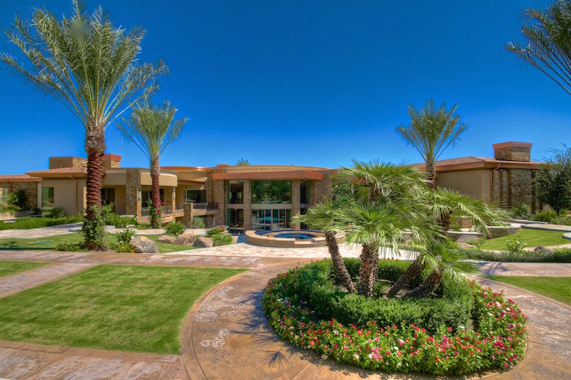 Gated Modern Estate In Paradise Valley, Arizona gated modern estate in paradise valley arizona 8a88950