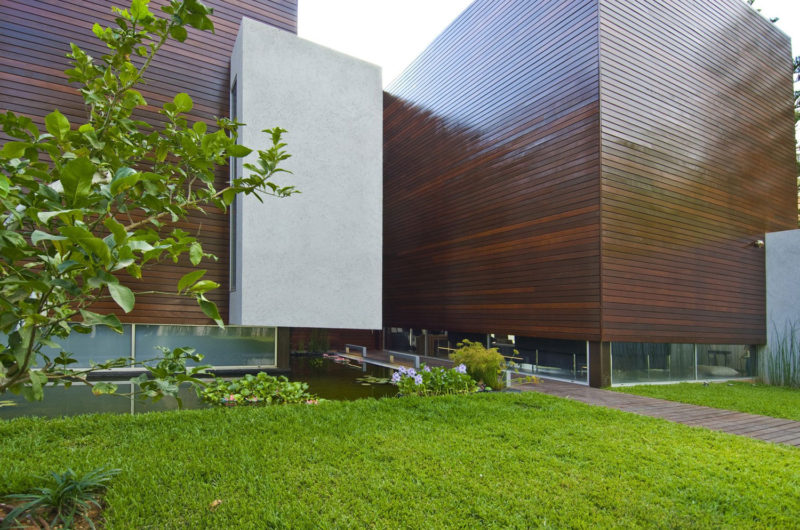 Impressively Designed Wooden Concrete House In Israel impressively designed wooden concrete house in israel 07c3cae