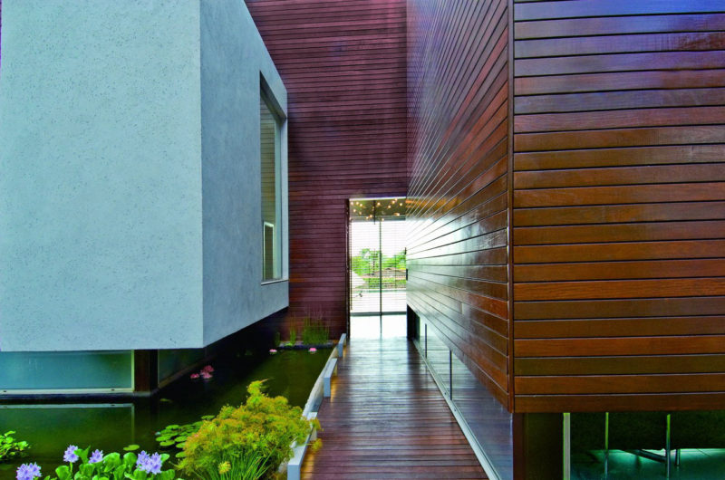 Impressively Designed Wooden Concrete House In Israel impressively designed wooden concrete house in israel 745ea3c