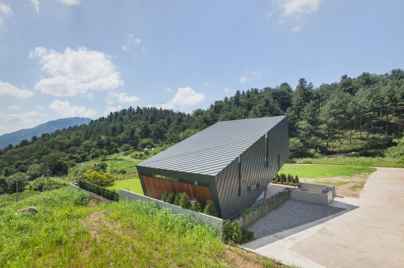 Leaning House In Maryeong-myeon, Jinan-gun, Korea leaning house in maryeong myeon jinan gun korea a234c89