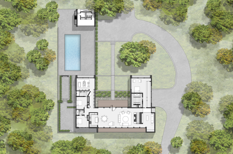 Modern Canaan Residence by Specht Harpman modern canaan residence by specht harpman 5b788e5