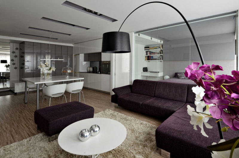 Modern Two-Bedroom Apartment In Belgrade, Serbia modern two bedroom apartment in belgrade serbia 4036ad5