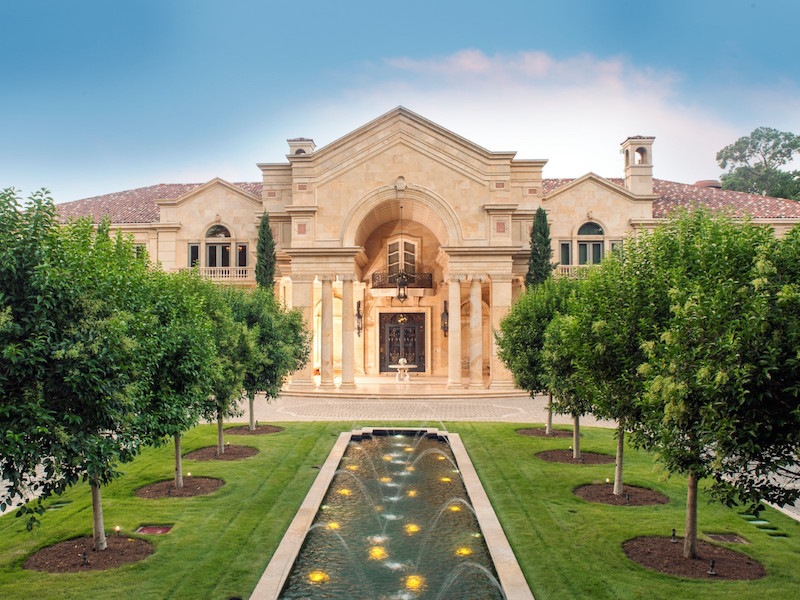 Neoclassical Château In Houston, Texas, USA neoclassical chateau in houston texas usa 5f1c2a7