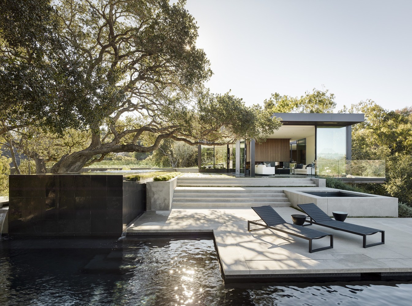 Oak Pass House In Beverly Hills, California, USA oak pass house in beverly hills california usa 5dfb8e7