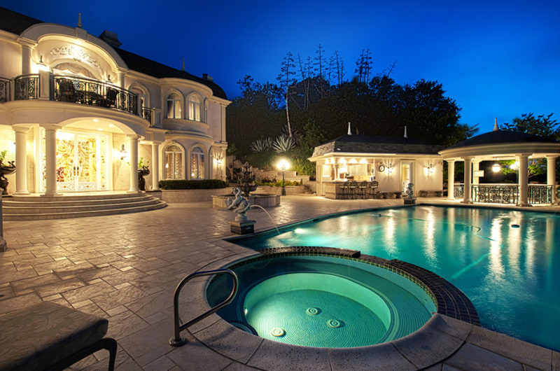 Opulent French Chateau in Studio City opulent french chateau in studio city 1d57173