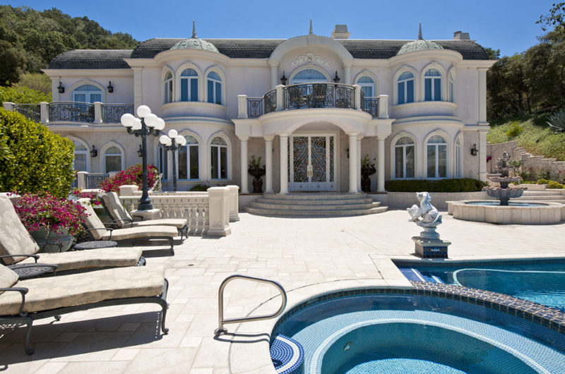 Opulent French Chateau in Studio City opulent french chateau in studio city a8575b3