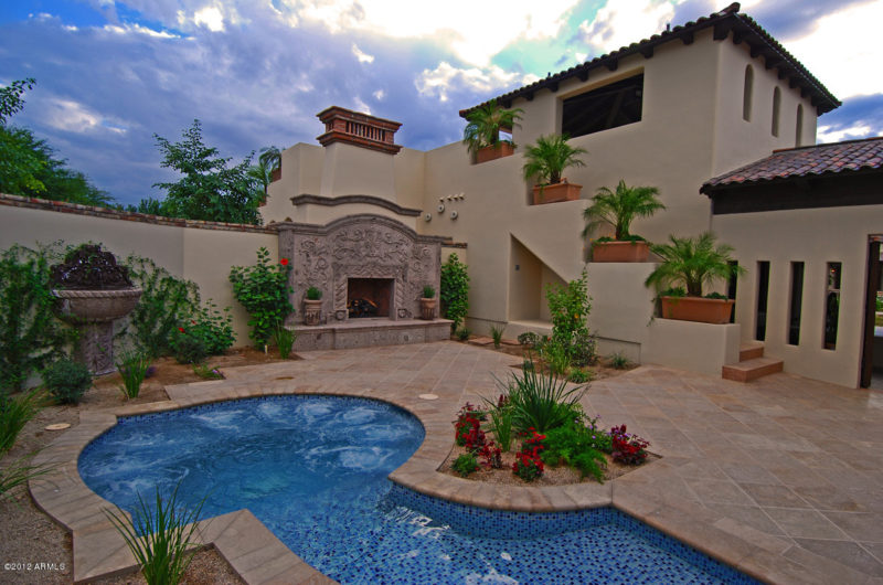 Santa Barbara Style Home in Paradise Valley, Phoenix santa barbara style home in paradise valley phoenix d1d70f6