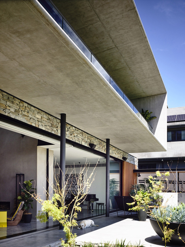 Concrete House In Melbourne, Australia concrete house in melbourne australia 7f28f5b
