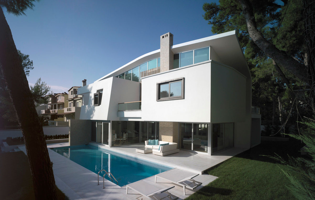 Contemporary Home in Athens by Thanos Athanasopoulos contemporary home in athens by thanos athanasopoulos 2b15191