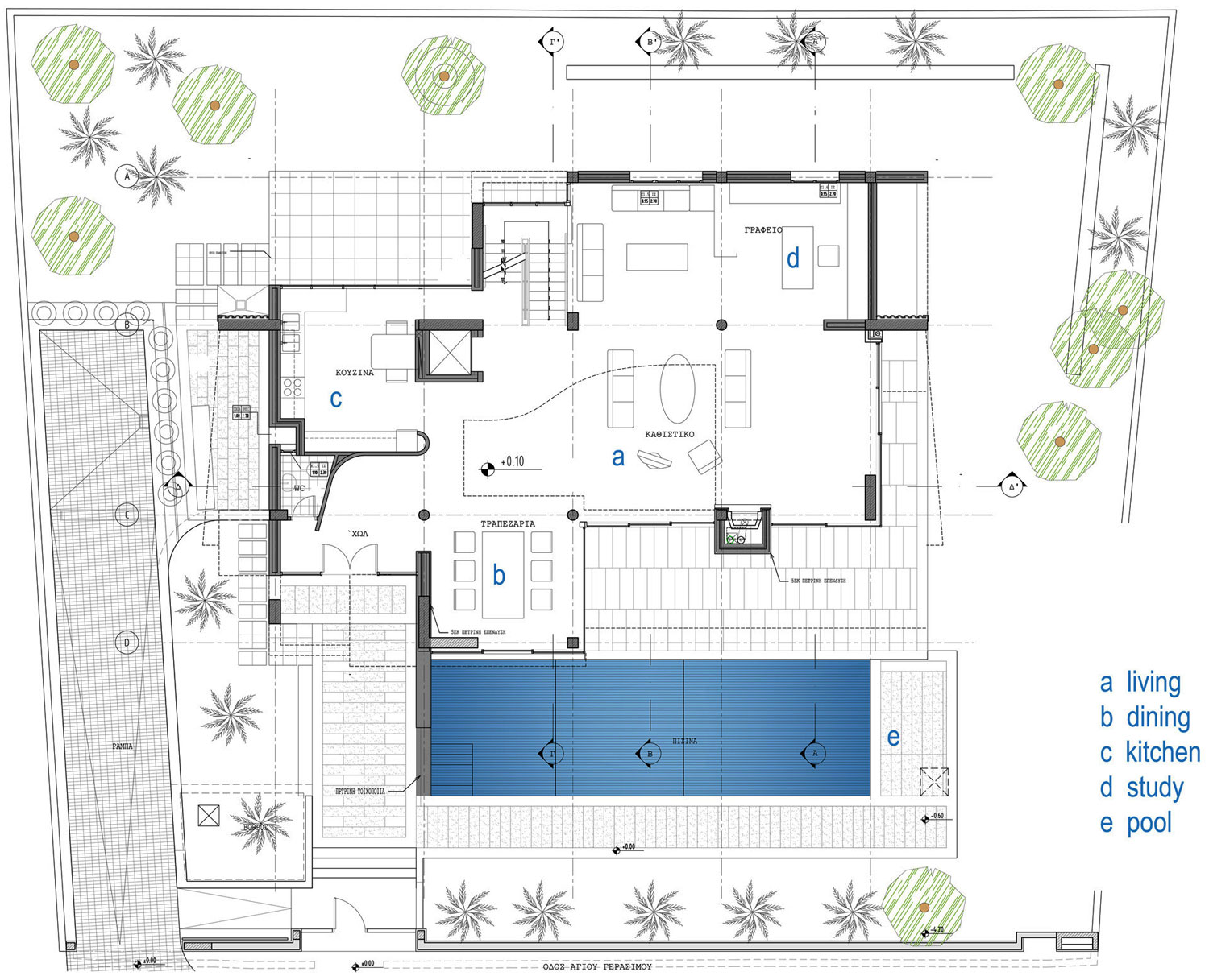 Contemporary Home in Athens by Thanos Athanasopoulos contemporary home in athens by thanos athanasopoulos 37f5303