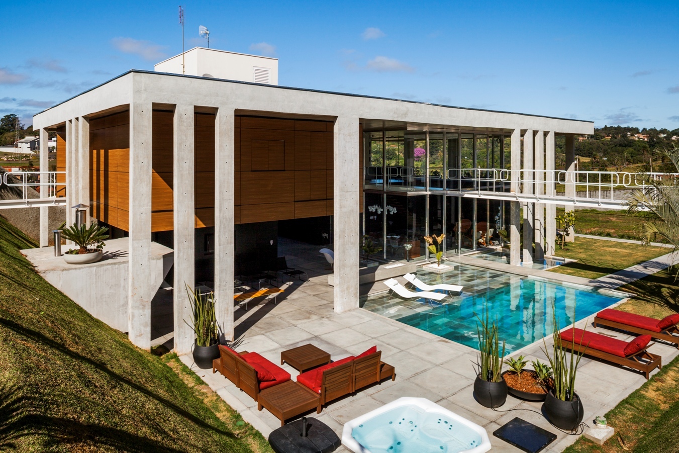 Contemporary Residence In Botucatu, Brazil contemporary residence in botucatu brazil 2b14209