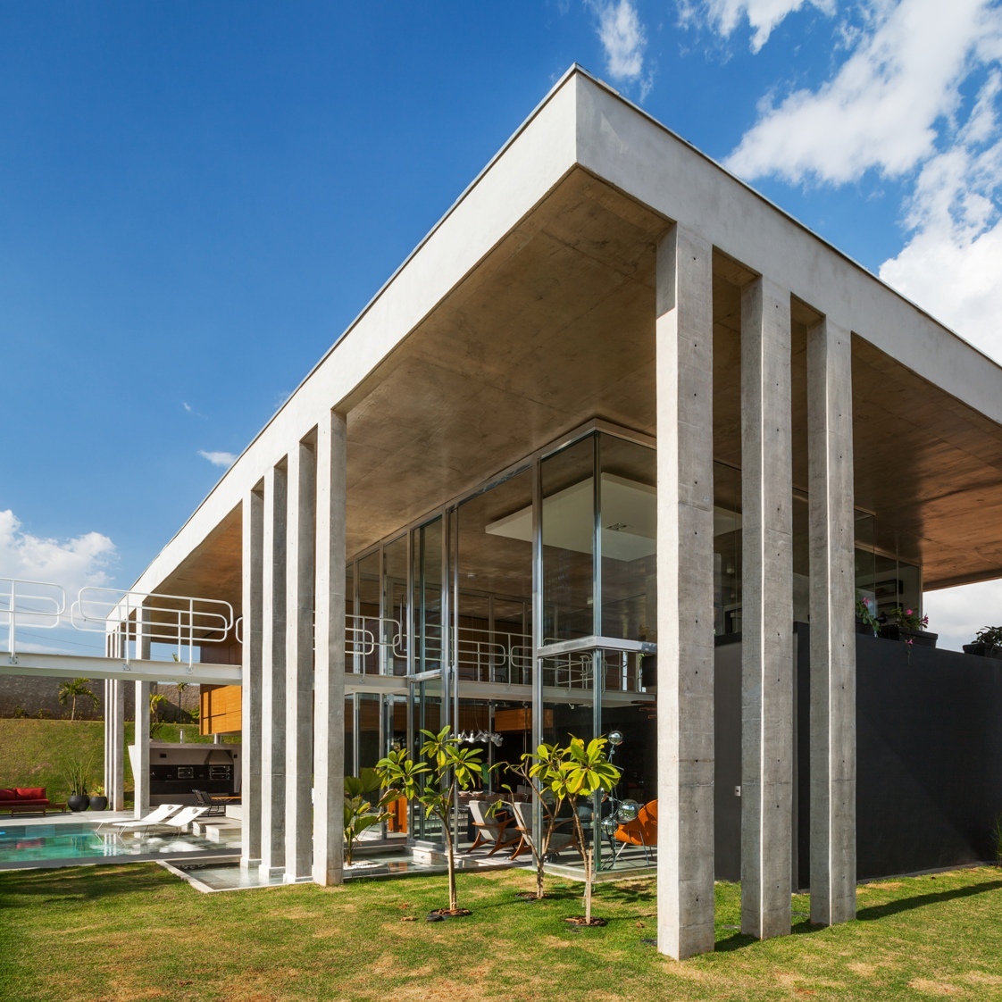 Contemporary Residence In Botucatu, Brazil contemporary residence in botucatu brazil d2075ee