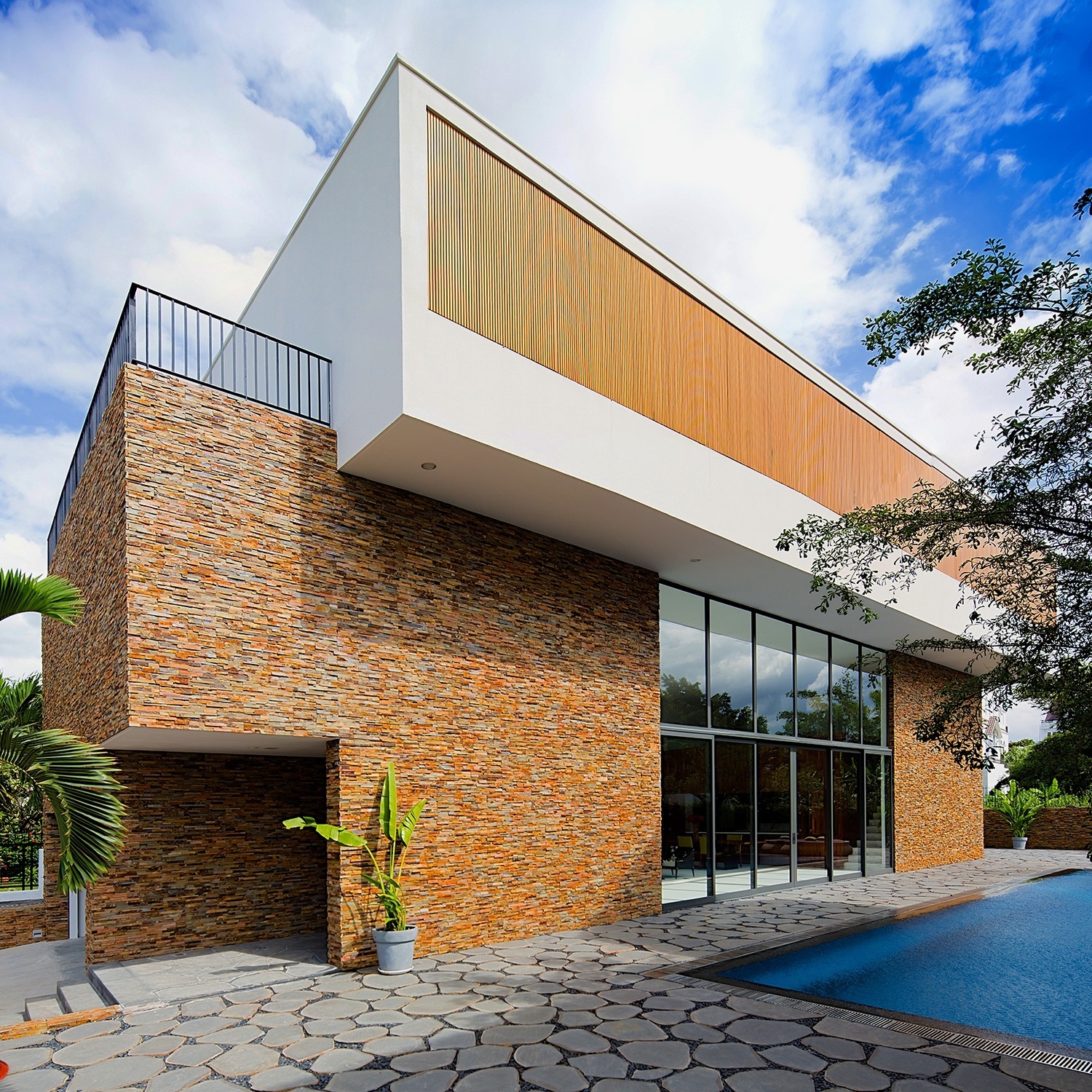 Lovely Fuschia Villa in Thao Dien, Vietnam lovely fuschia villa in thao dien vietnam c73799b