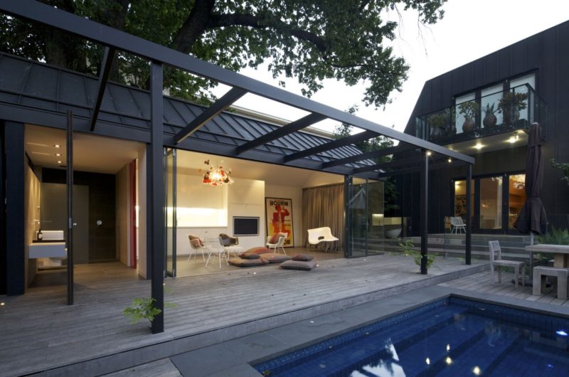 lovely south yarra pool house by artillery bb89384